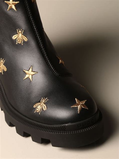 gucci boots bees and stars|Gucci Ace Bee (Women's) .